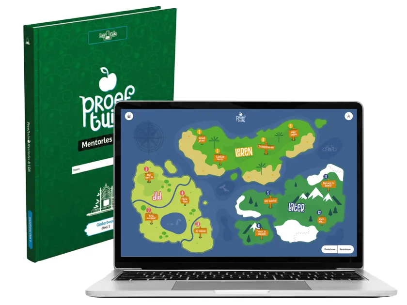Werkboek en online omgeving Proeftuin