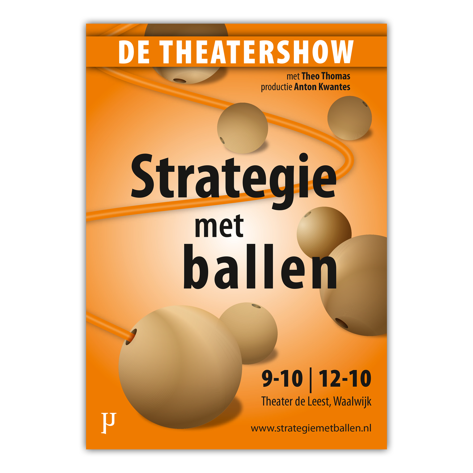 poster Strategie met ballen