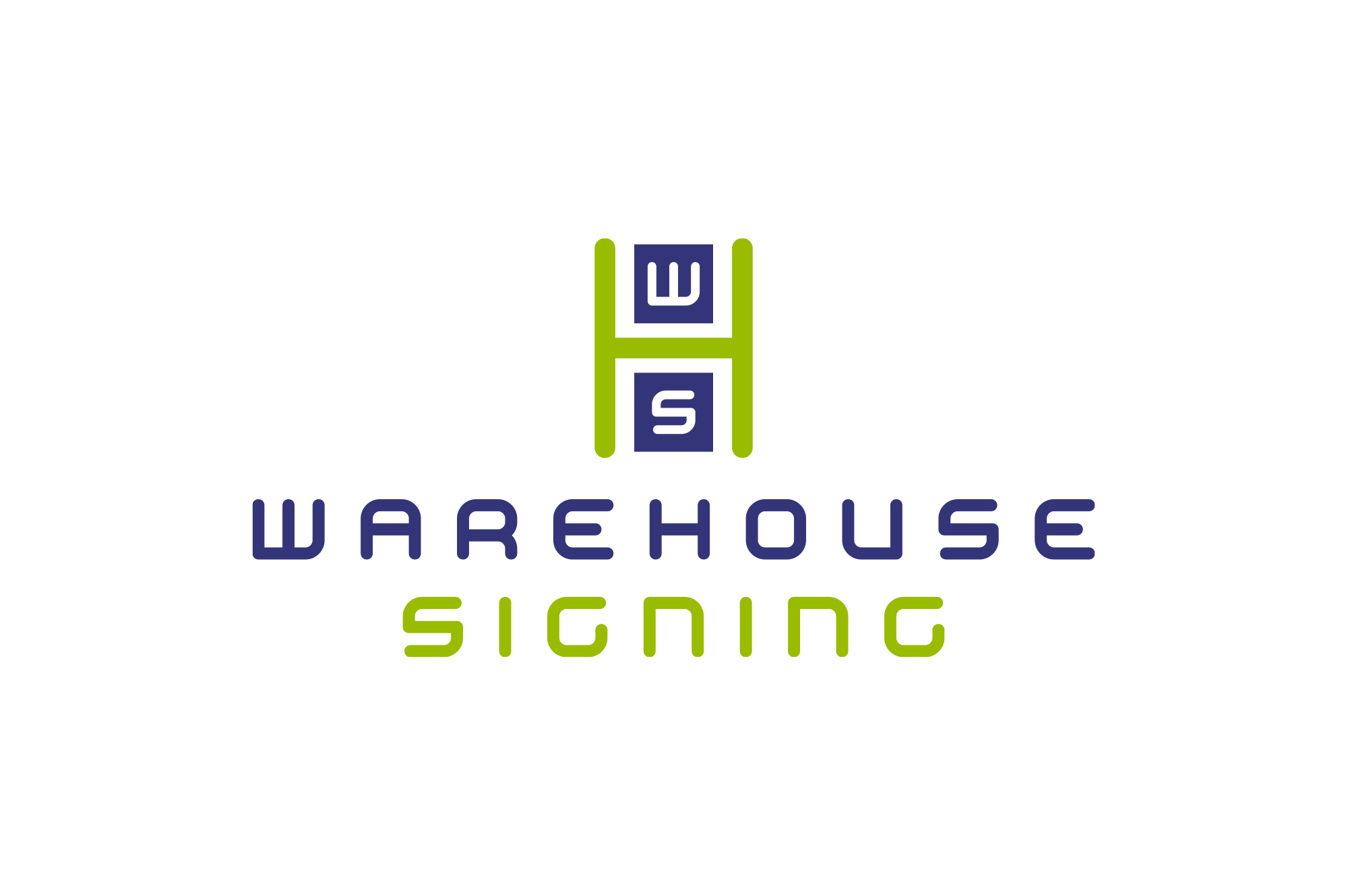 logo Warehouse signing