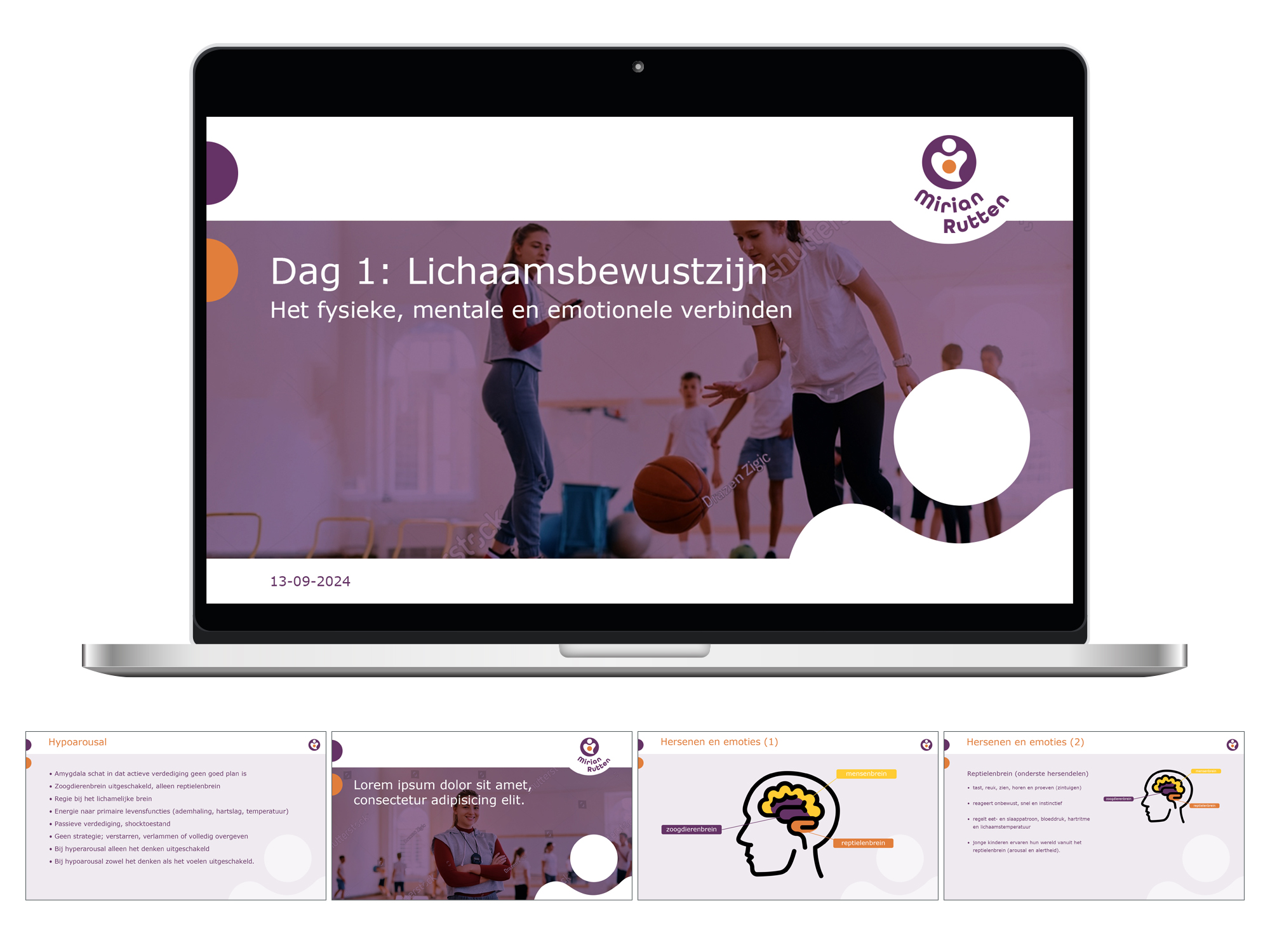 PowerPointtemplate Mirian Rutten