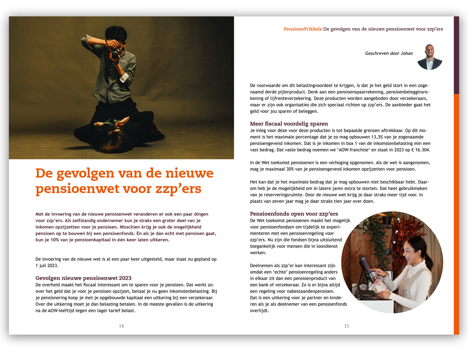 spread magazine PensioenPrikkels