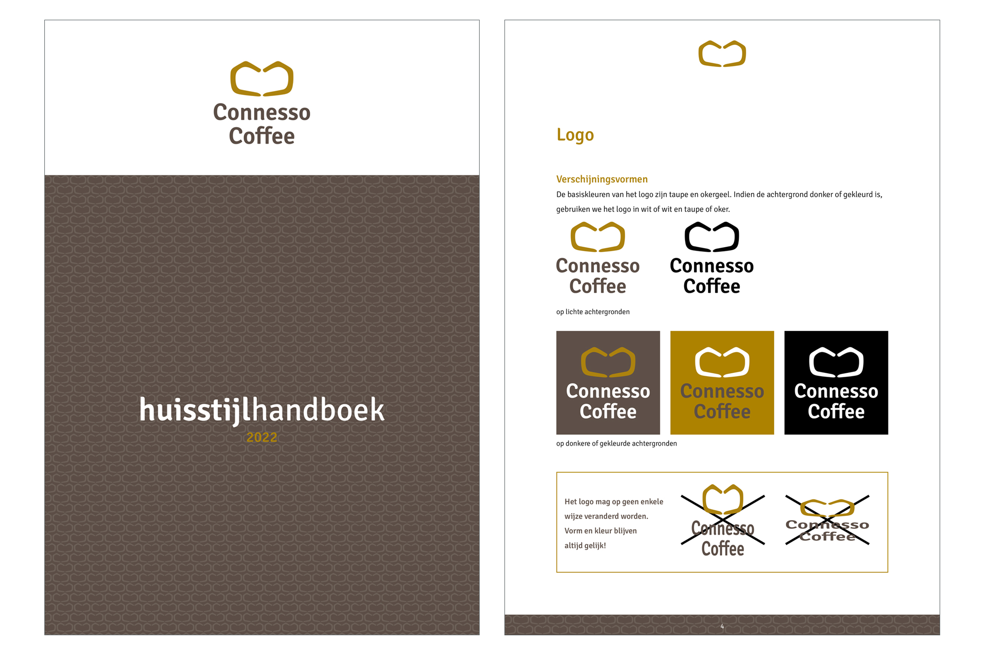 Connesso Coffee huisstijlhandboek