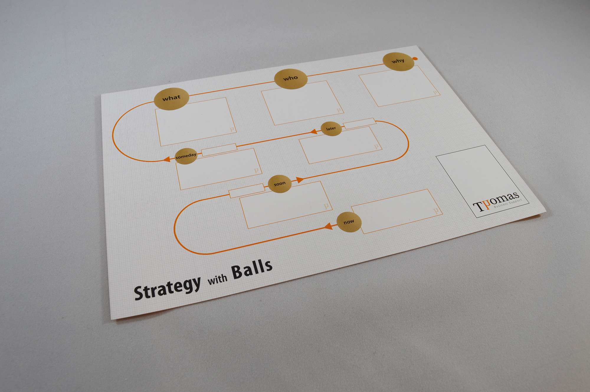 poster Strategie met ballen
