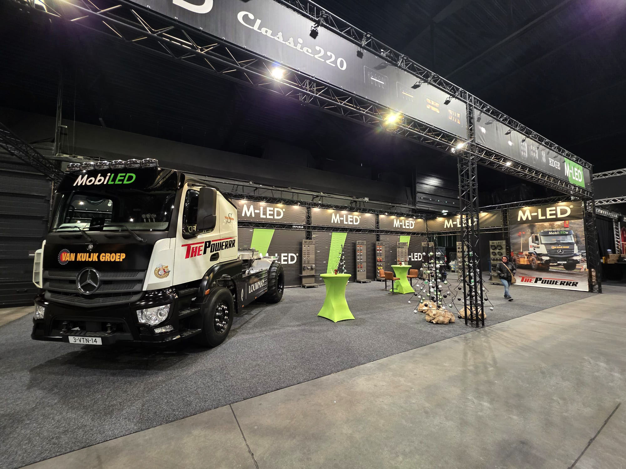 beursstand M-LED