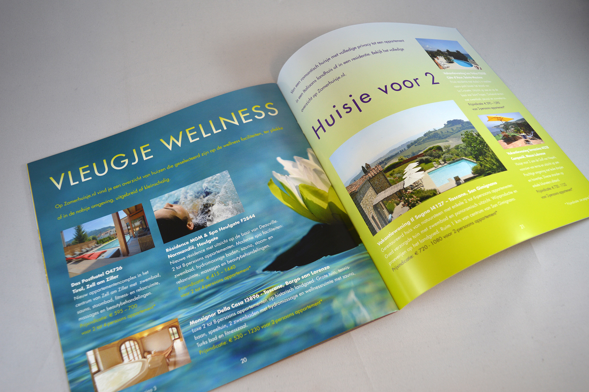 brochure Zomerhuisje