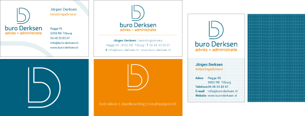 schetsen visitekaartje