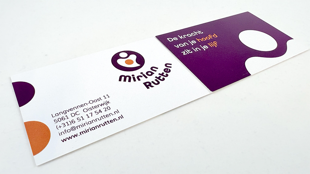 visitekaartje Mirian Rutten