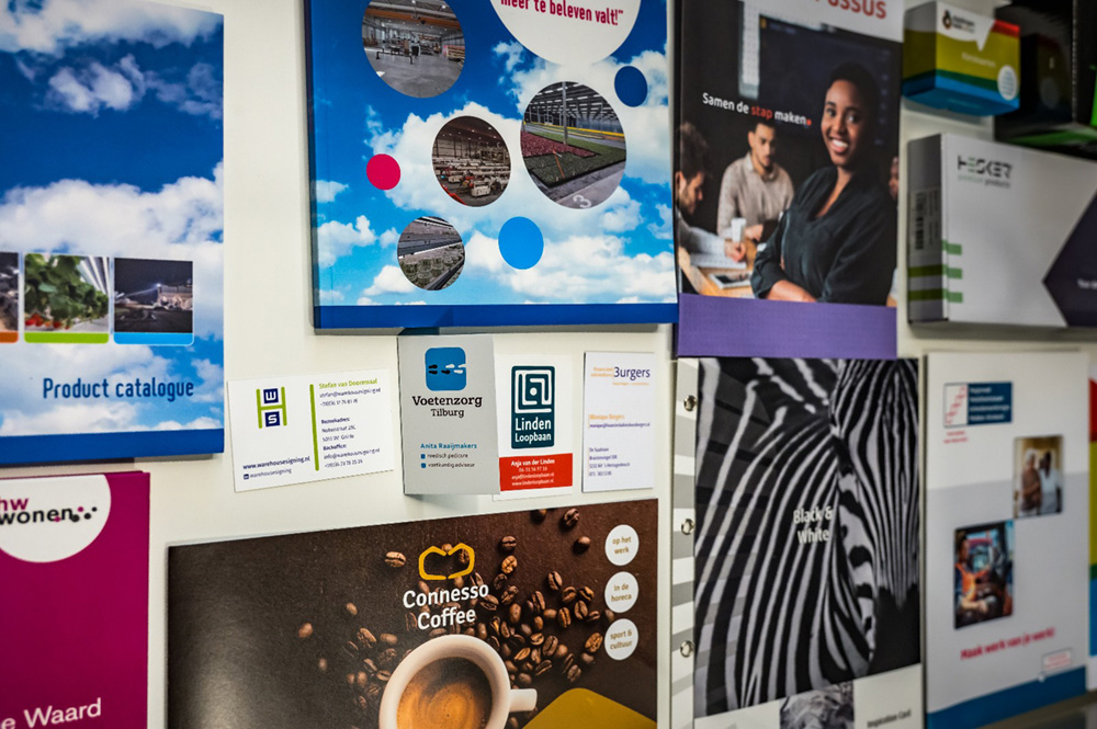 Drukwerk gemaakt door B-more