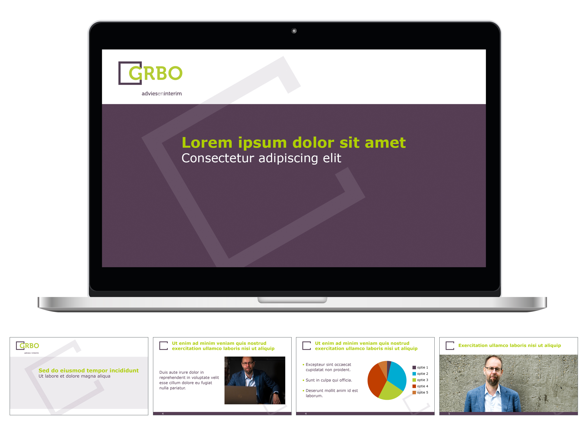 PowerPointtemplate GRBO