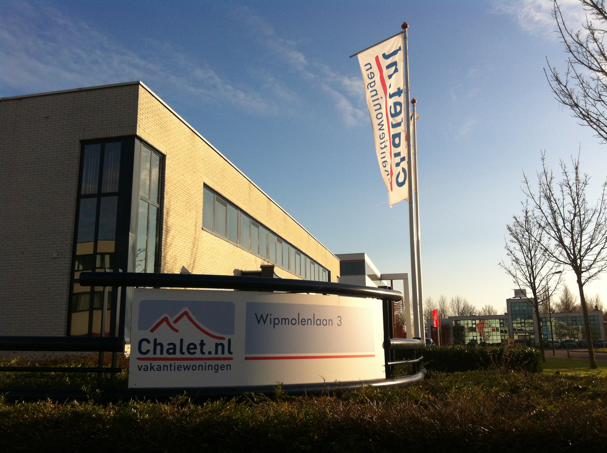 belettering Chalet.nl