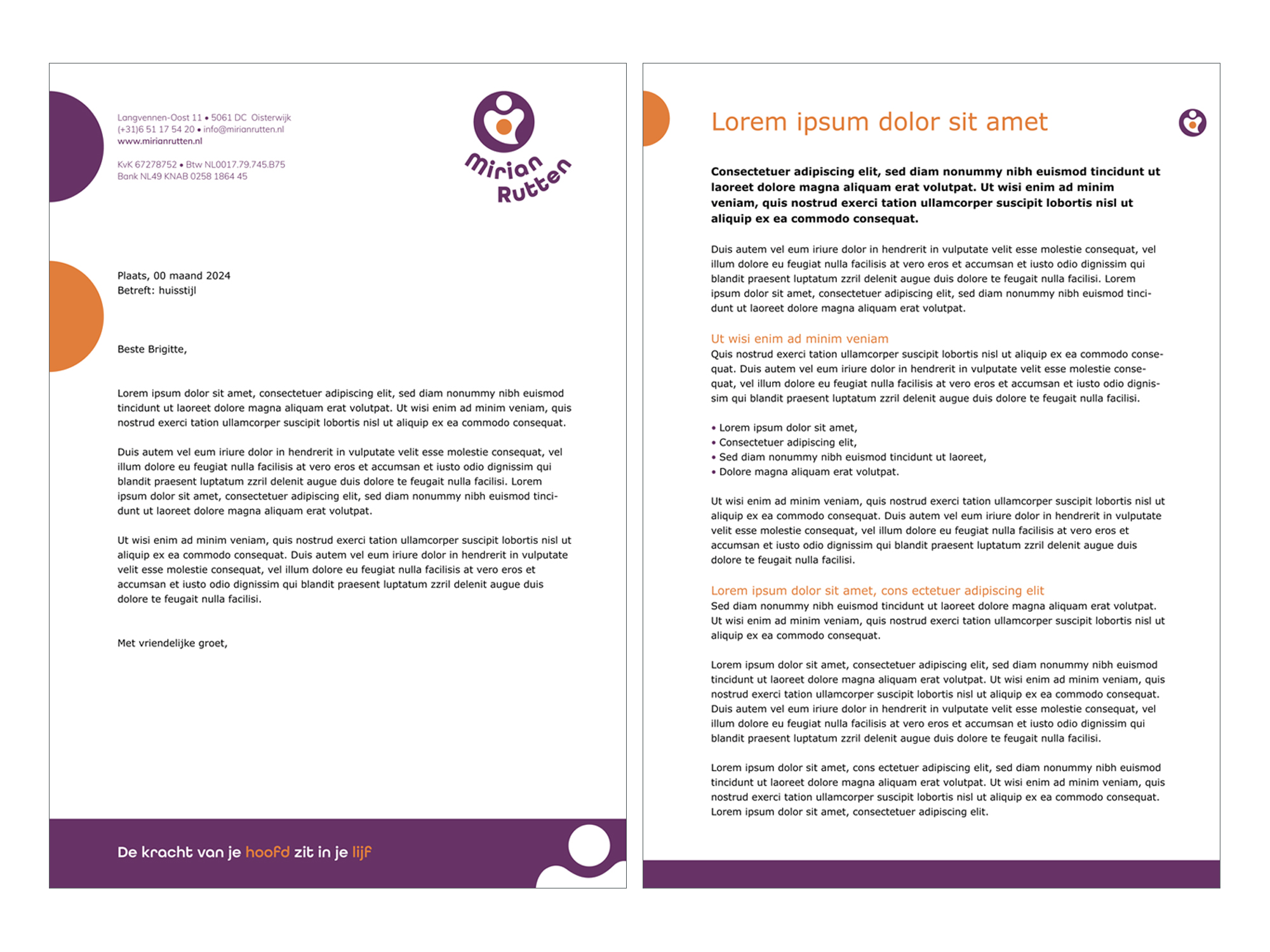 briefpapier Mirian Rutten